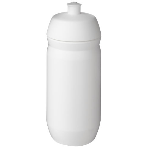 Bouteille de sport publicitaire 500 ml HydroFlex™ Blanc / Blanc